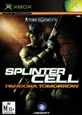 Tom Clancys Splinter Cell Pandora Tomorrow (USA) box cover front